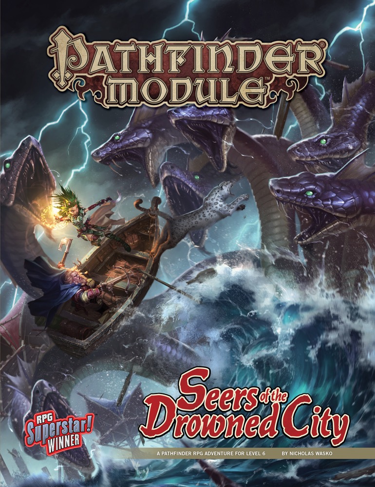 Cover of Seers of the Drowned City