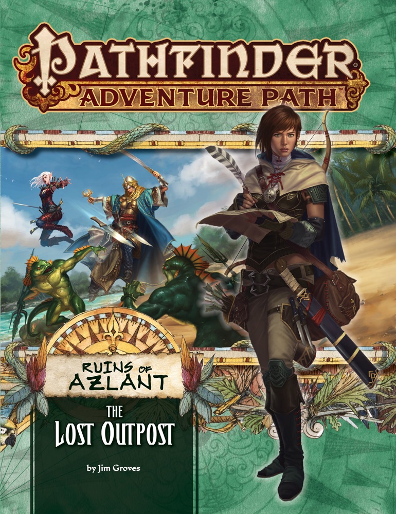 Cover of Pathfinder Adventure Path #121: The Lost Outpost (Ruins of Azlant 1 of 6)