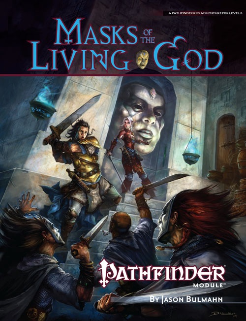 Cover of Masks of the Living God