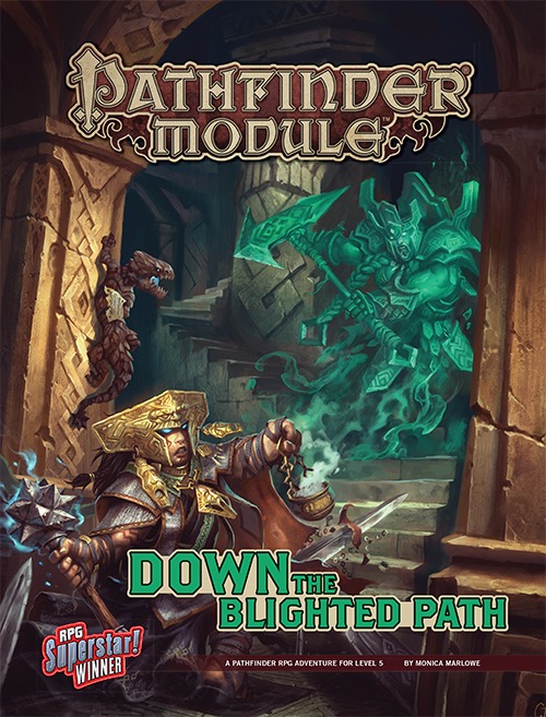 Cover of Down the Blighted Path