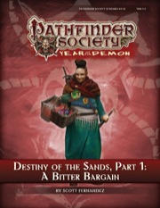 Destiny of the Sands-Part I Cover
