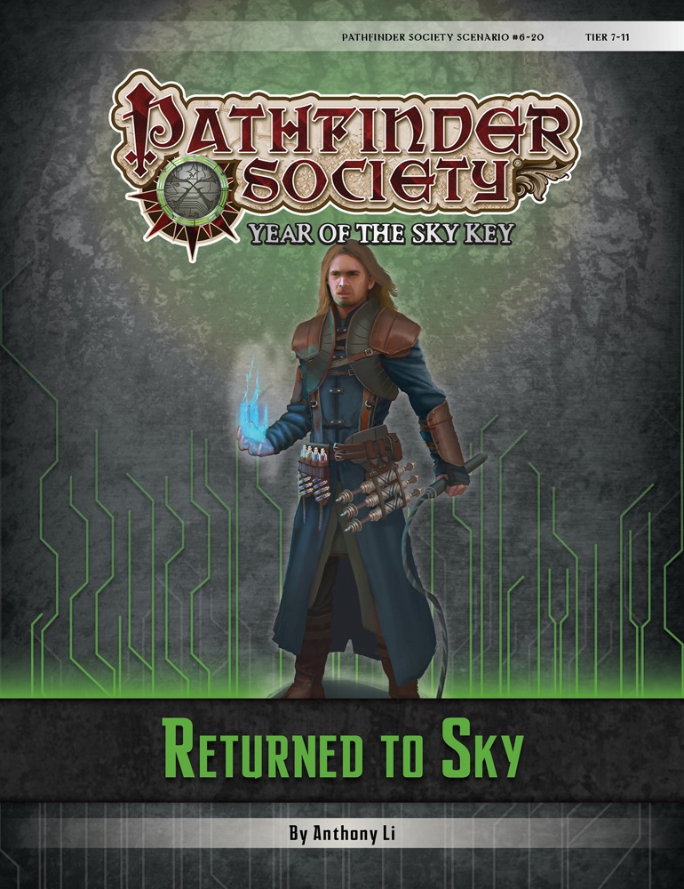 Cover of Pathfinder Society Scenario #6–20: Returned to Sky